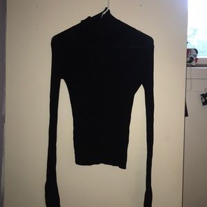 Black turtleneck
